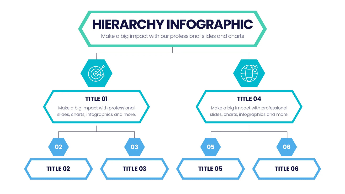 Hierarchy Infographic templates