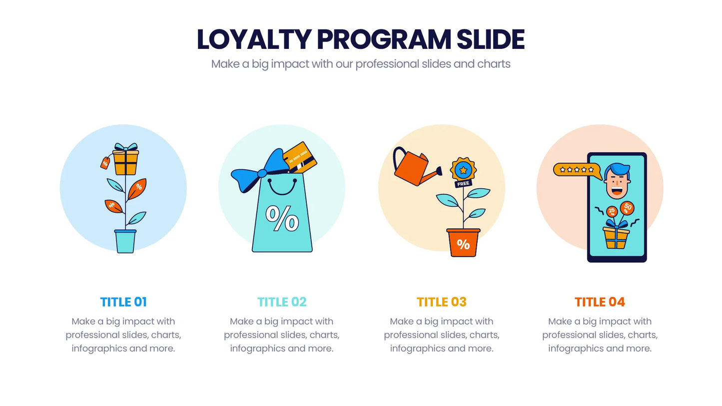 Loyalty Program Infographic templates