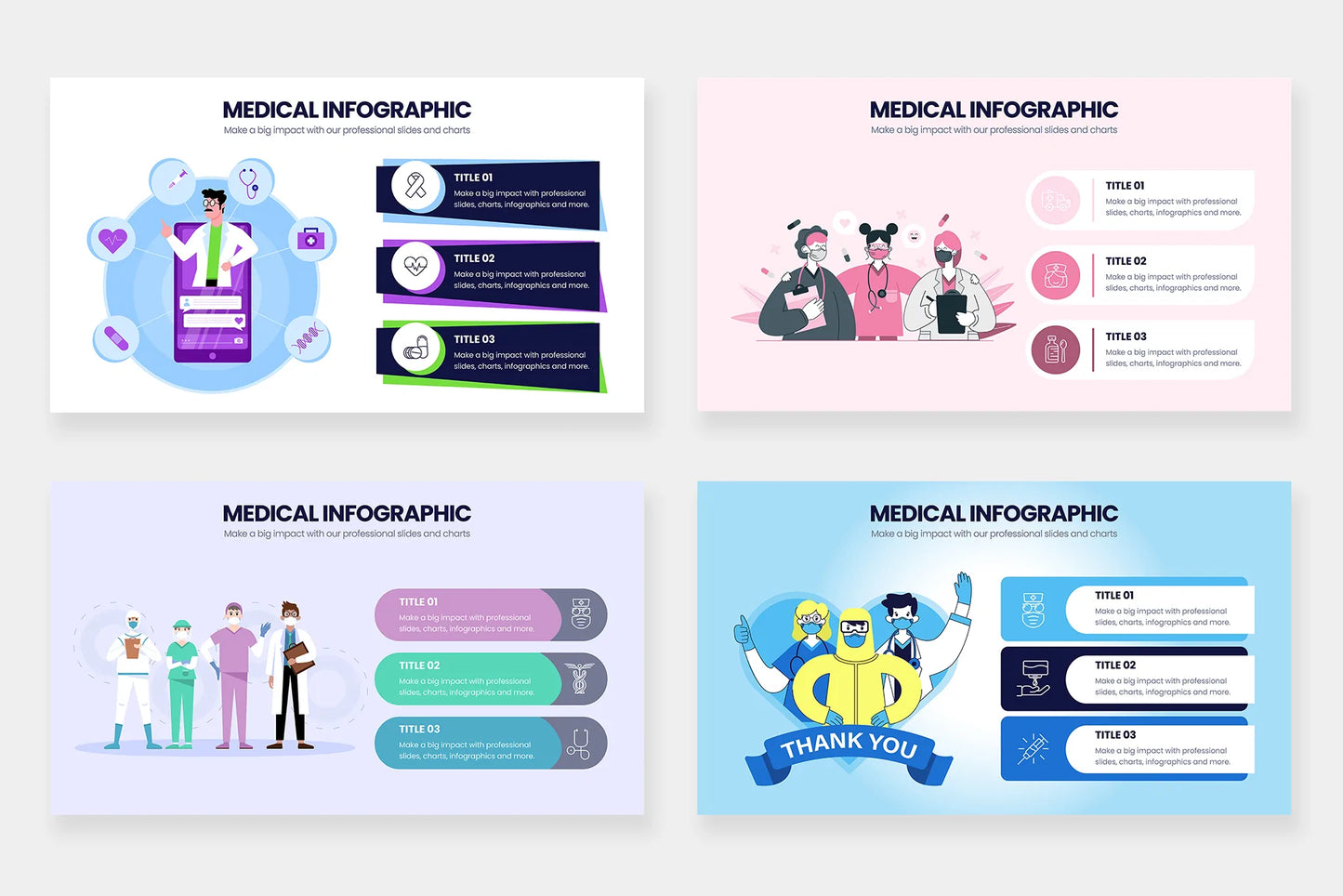 Medical Infographics for PowerPoint, Keynote, Illustrator and Google Slides Infographic templates