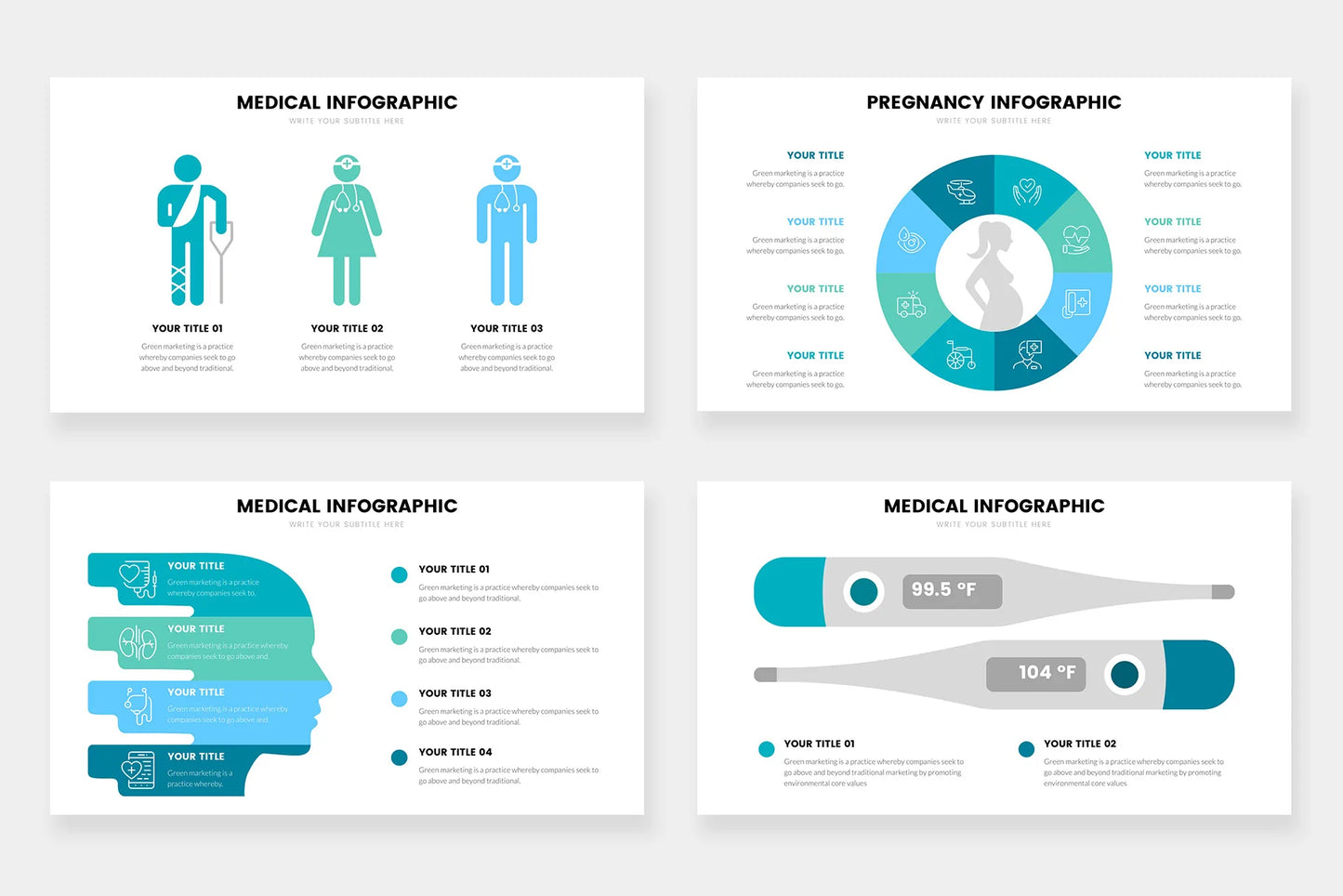 Medical Infographic templates