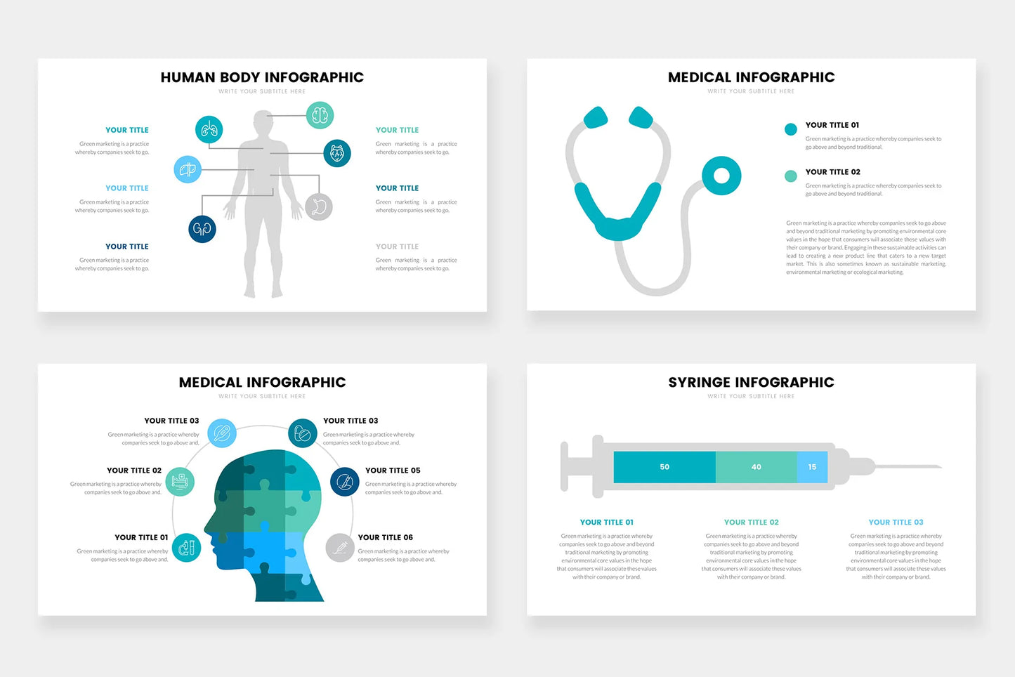 Medical Infographic templates