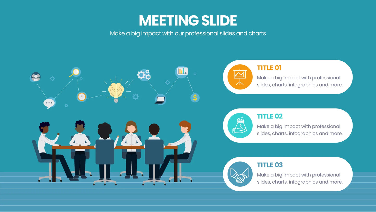 Meeting Infographic templates