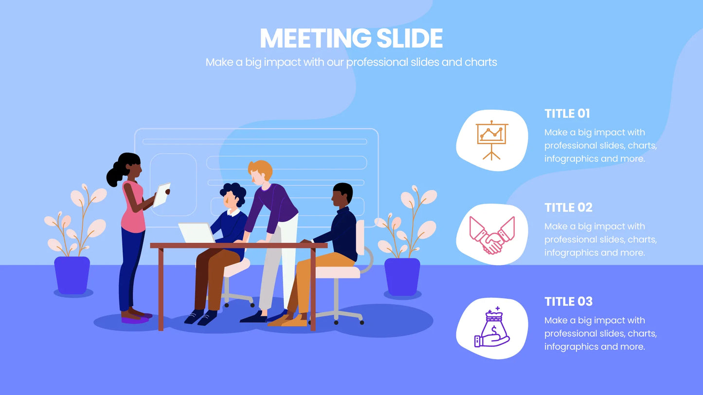 Meeting Infographic templates