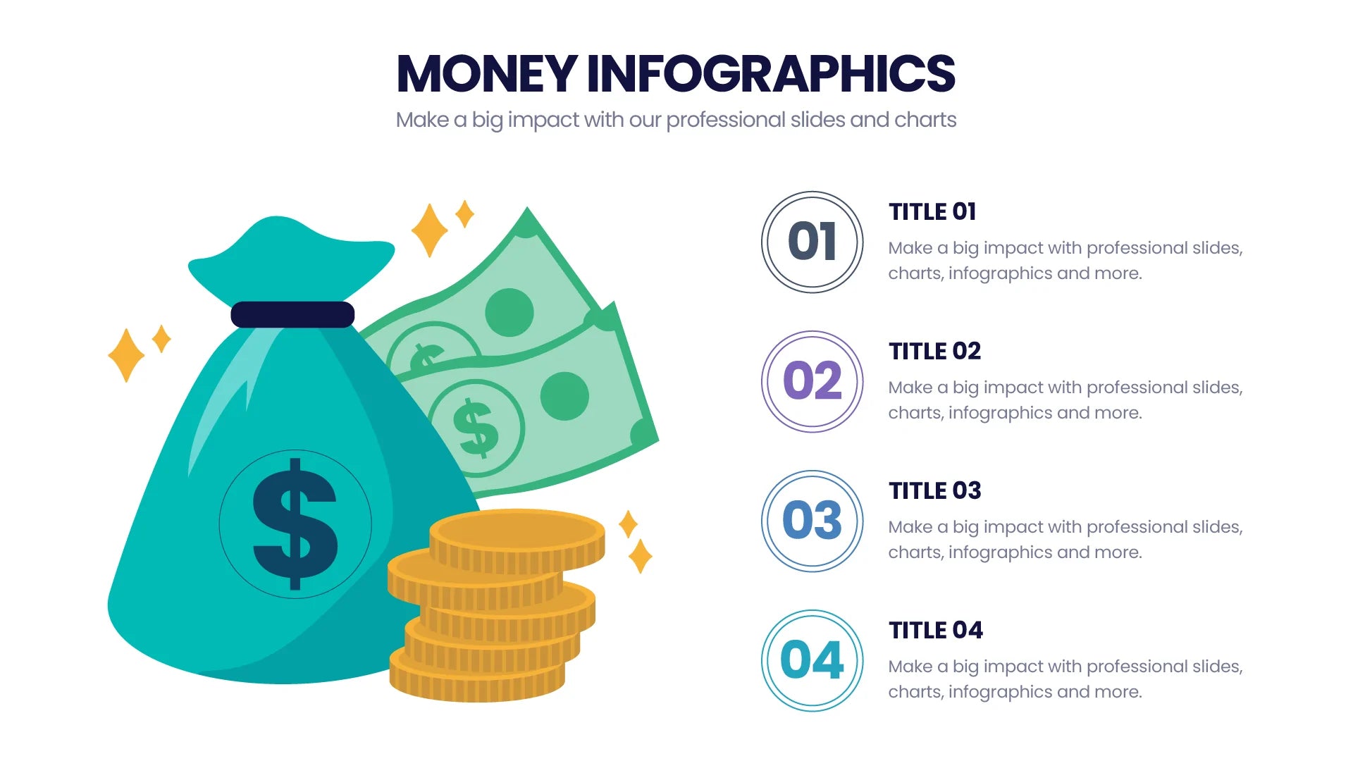 Money Infographics templates - PowerPointX | Slides | Keynote | PowerPoint