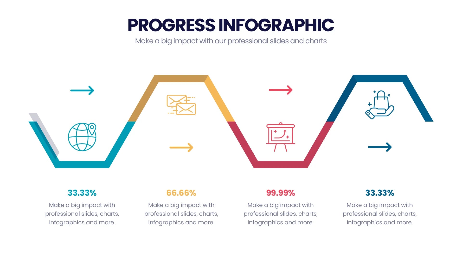 Progress Infographics templates - PowerPointX | Slides | Keynote ...