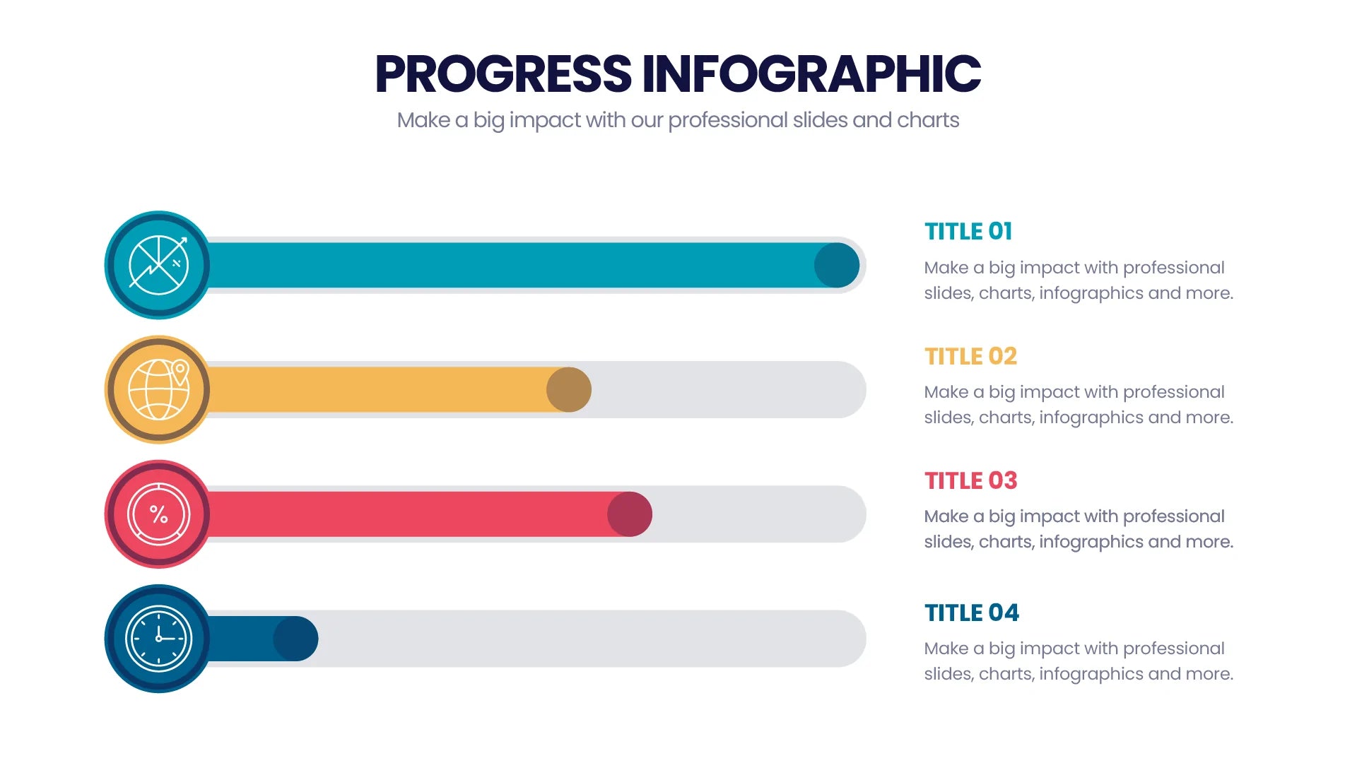 Progress Infographic templates