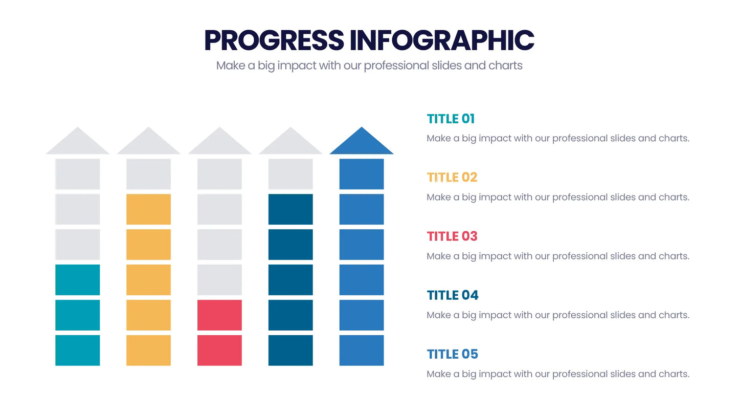 Progress Infographic templates