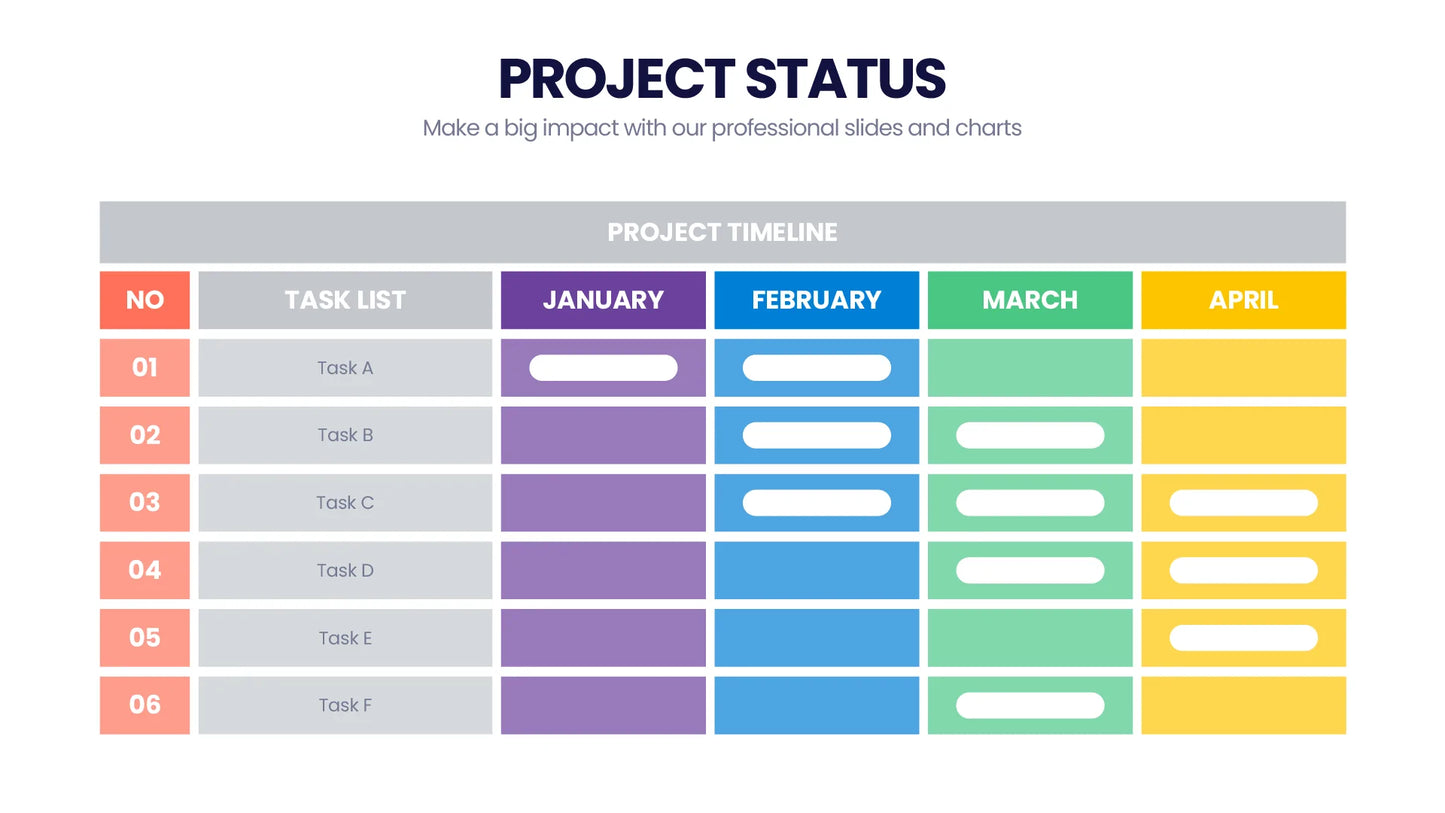 Project Status Infographic templates