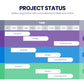 Project Status Infographic templates