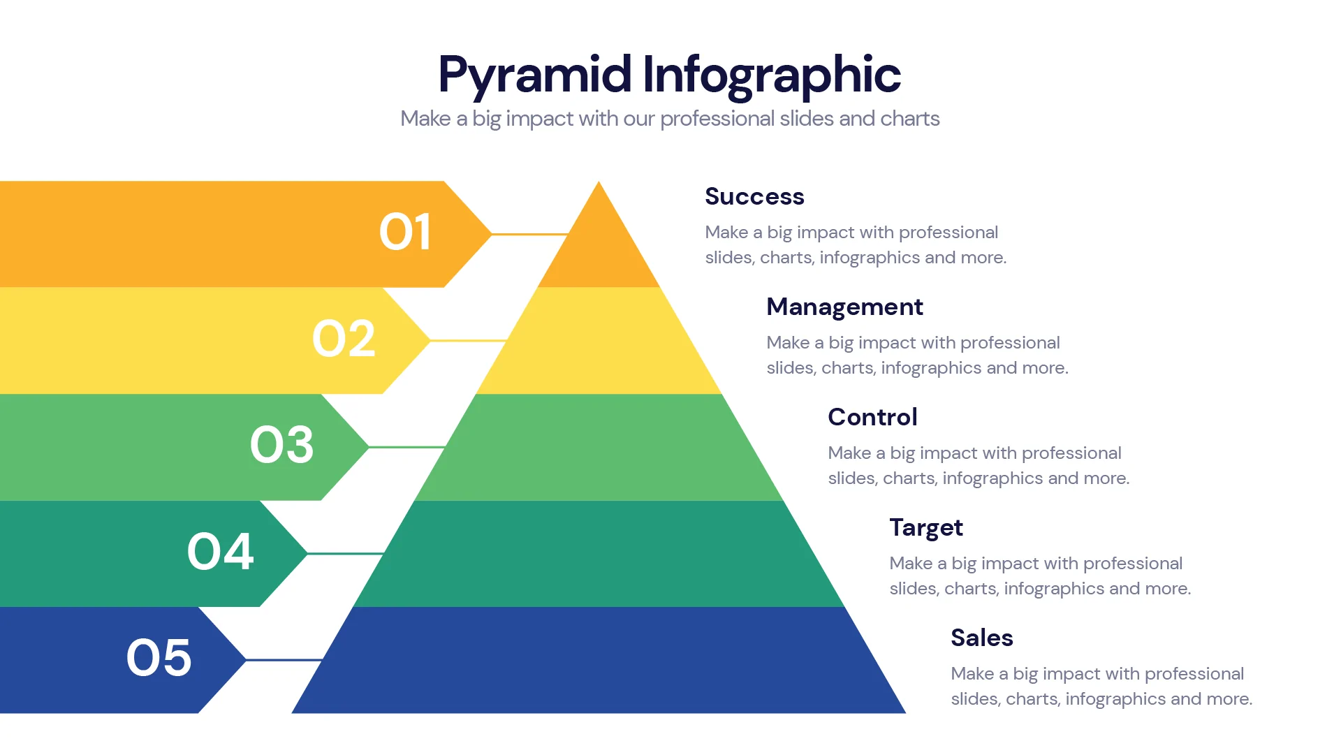 Pyramid Infographic Templates Slides for PowerPoint, Keynote and Google ...