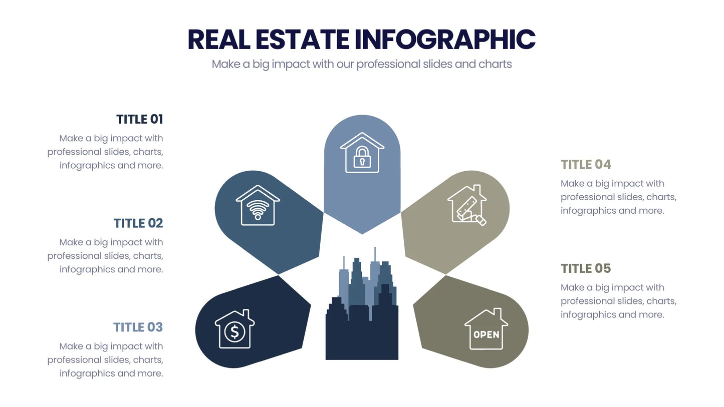 Real Estate Infographic templates