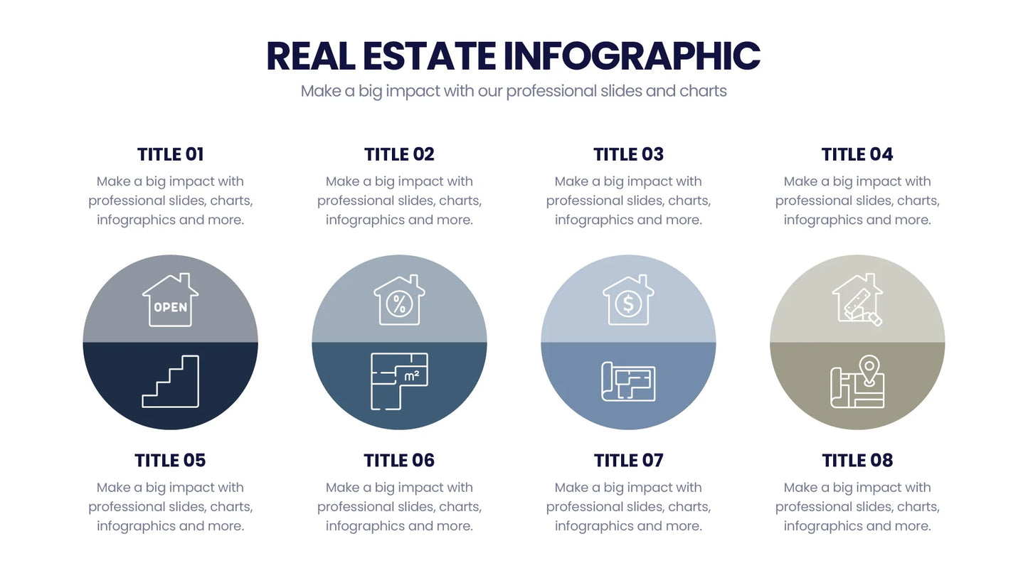 Real Estate Infographic templates