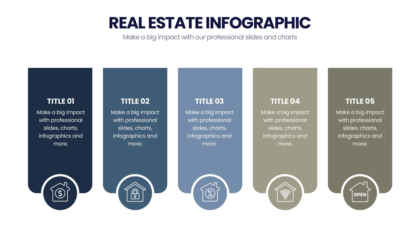 Real Estate Infographic templates