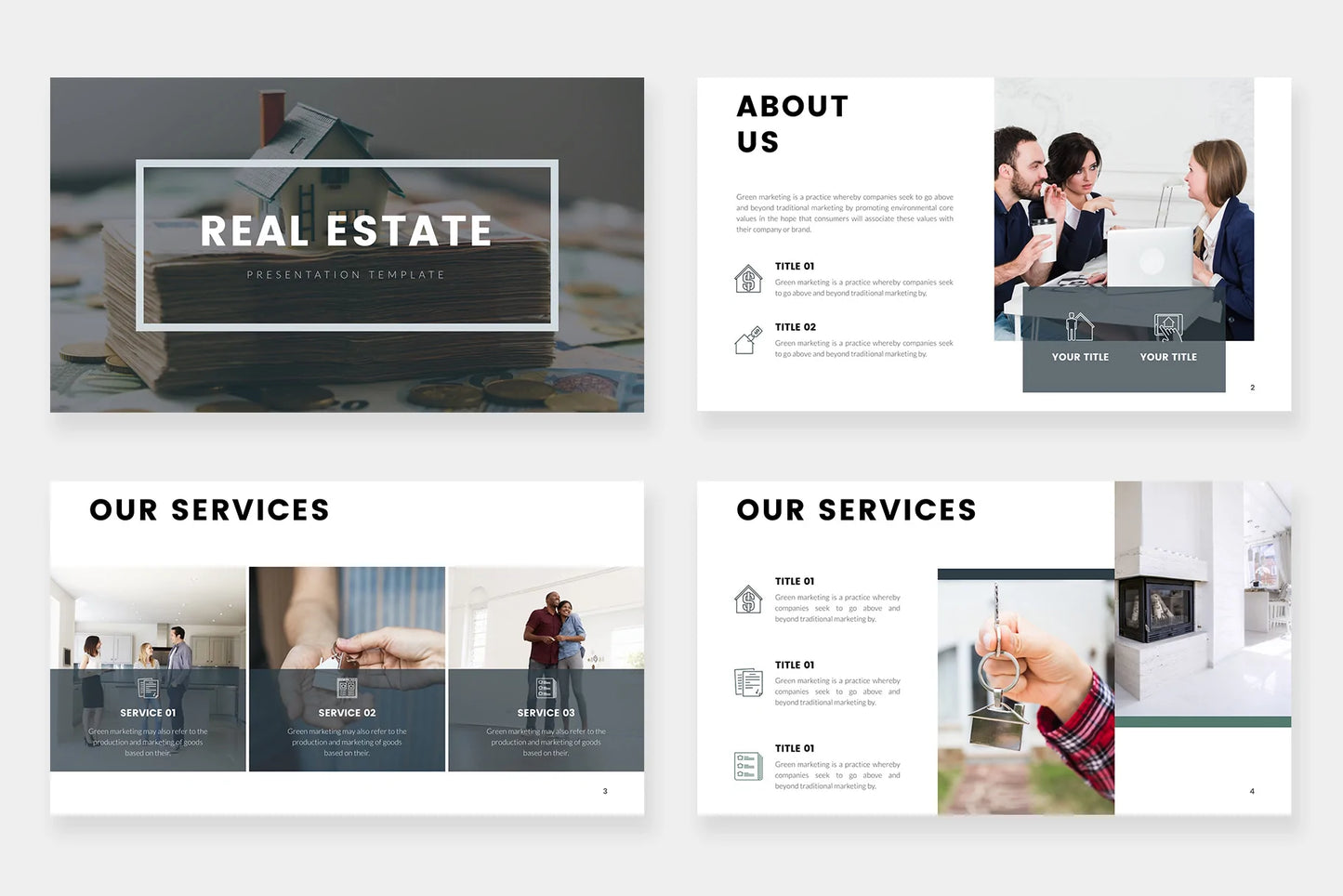 Real Estate Infographic templates