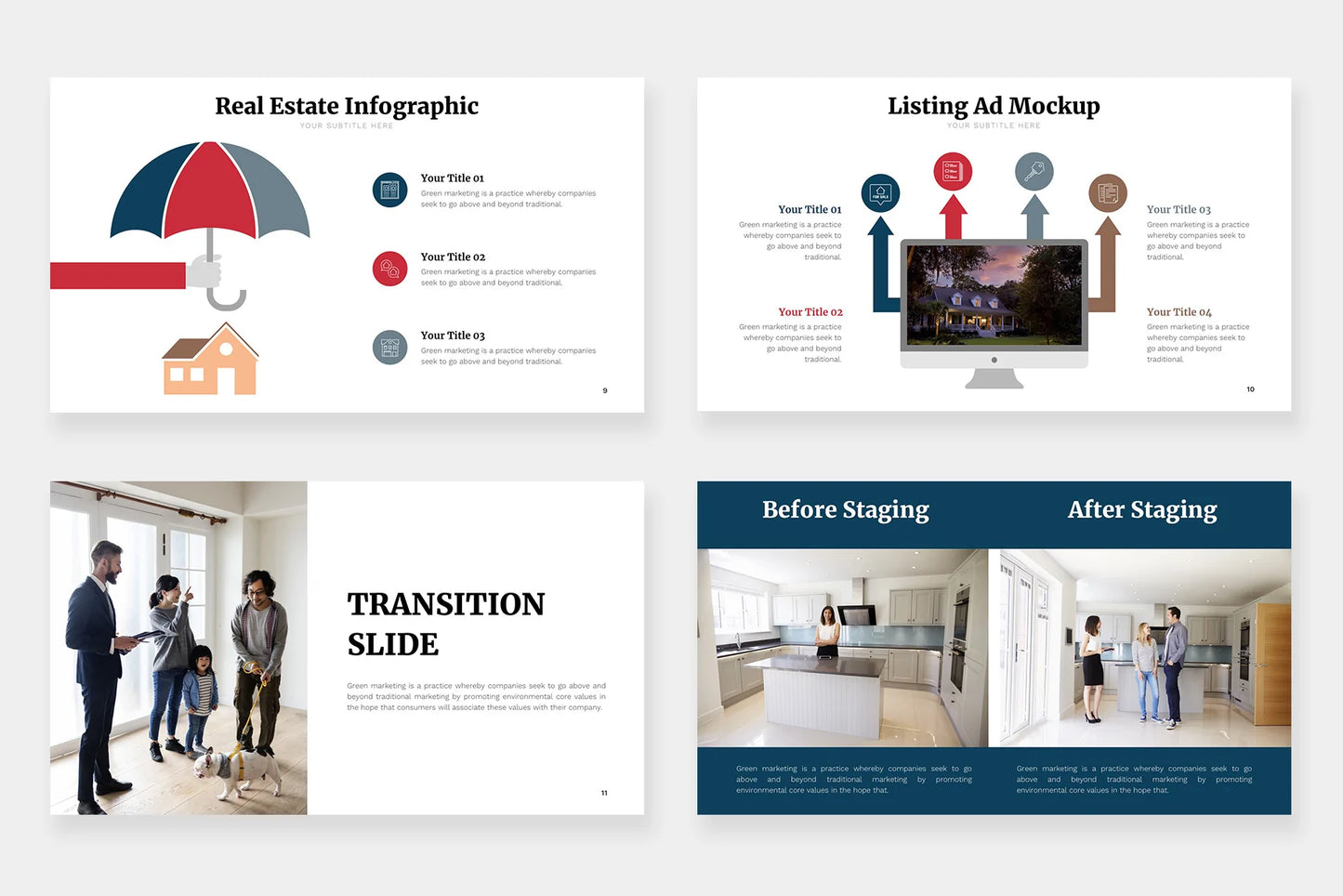 Real Estate Infographic templates