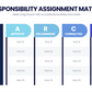 Responsibility Assignment Matrix Infographic templates