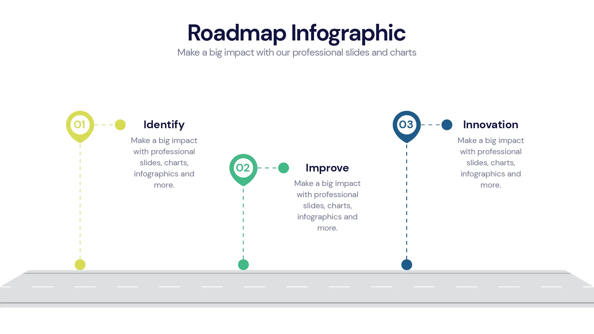 Road Map Powerpoint Template