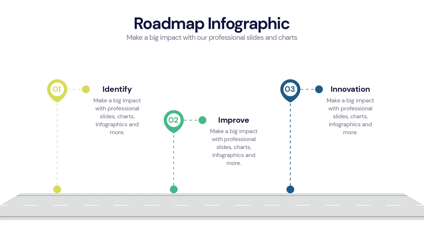 Roadmap Infographic templates