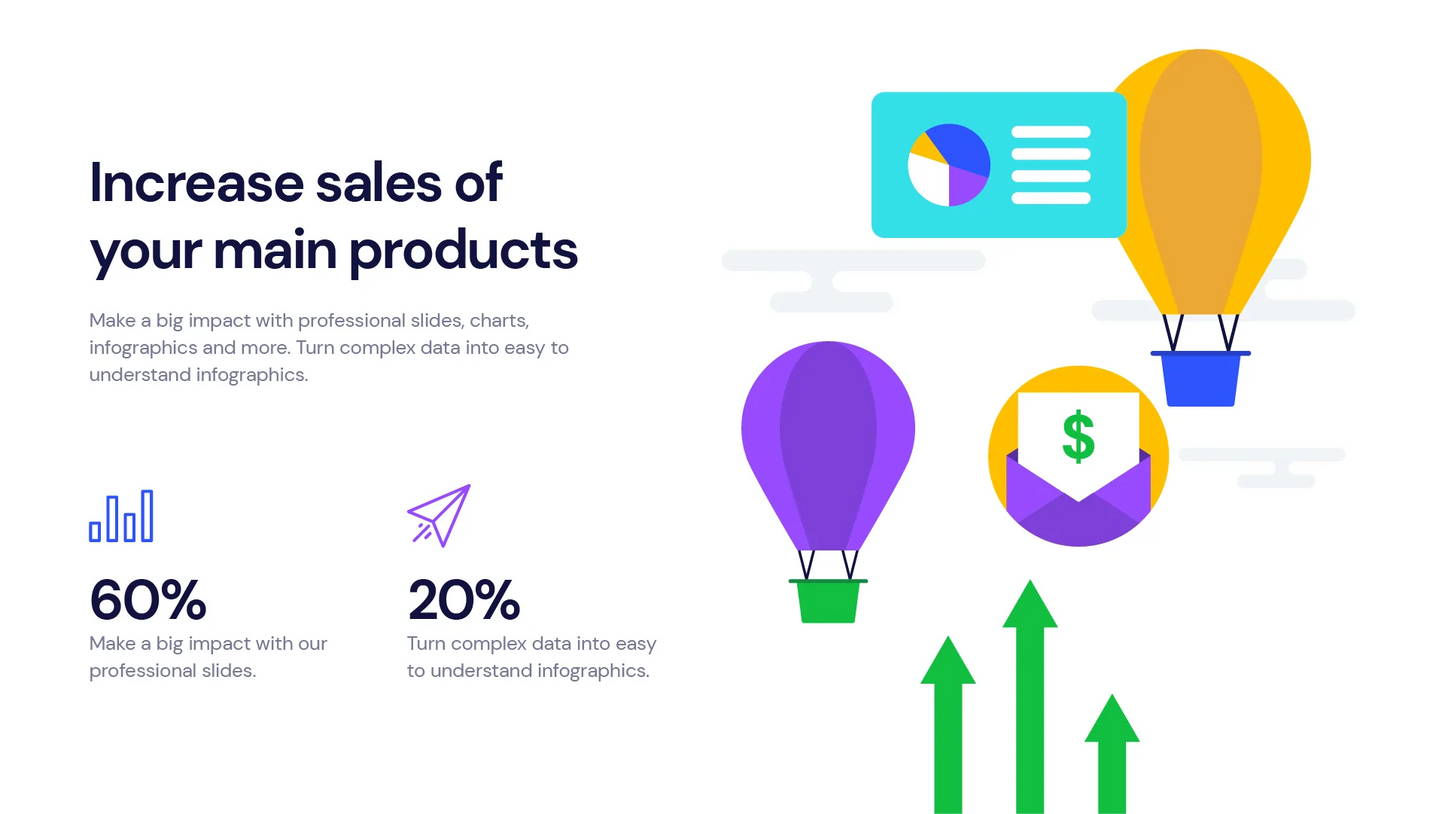 Sales Infographic templates