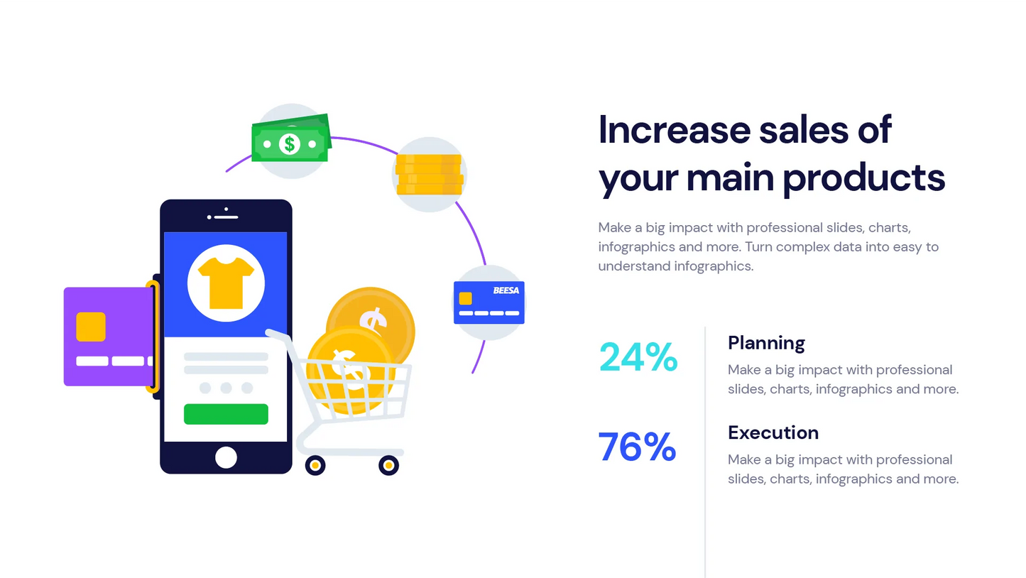 Sales Infographic templates