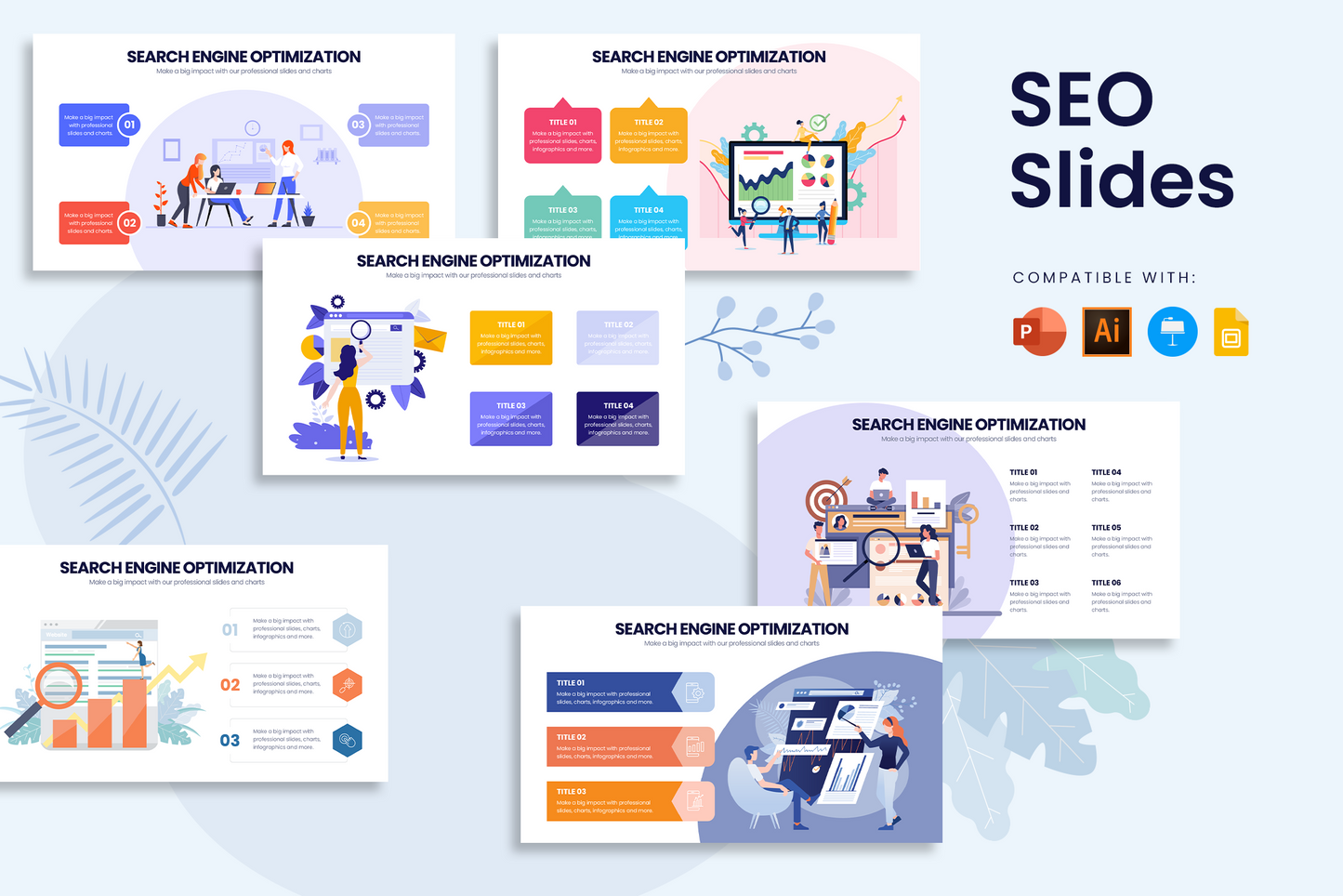 SEO Infographic templates