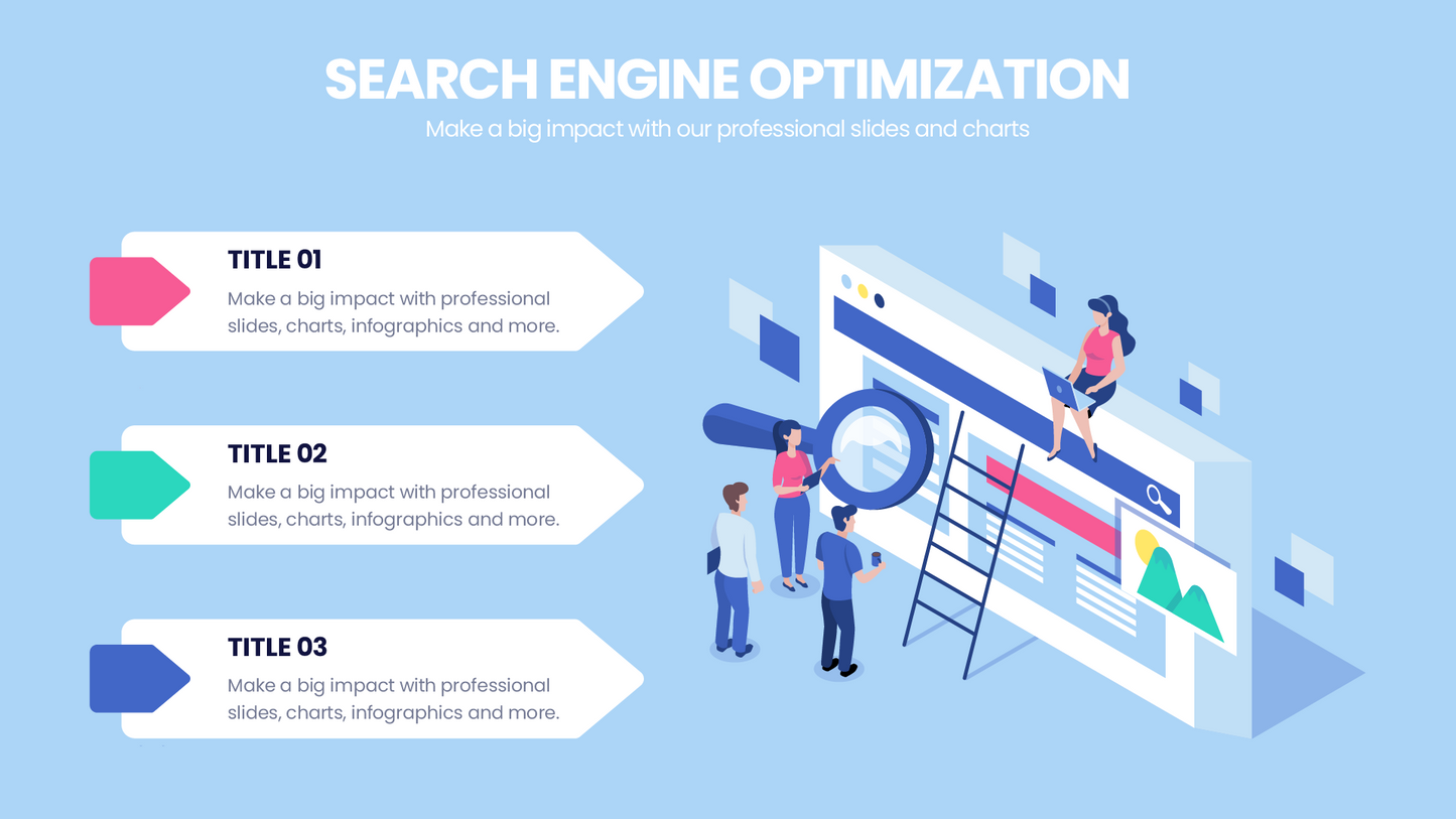 SEO Infographic templates