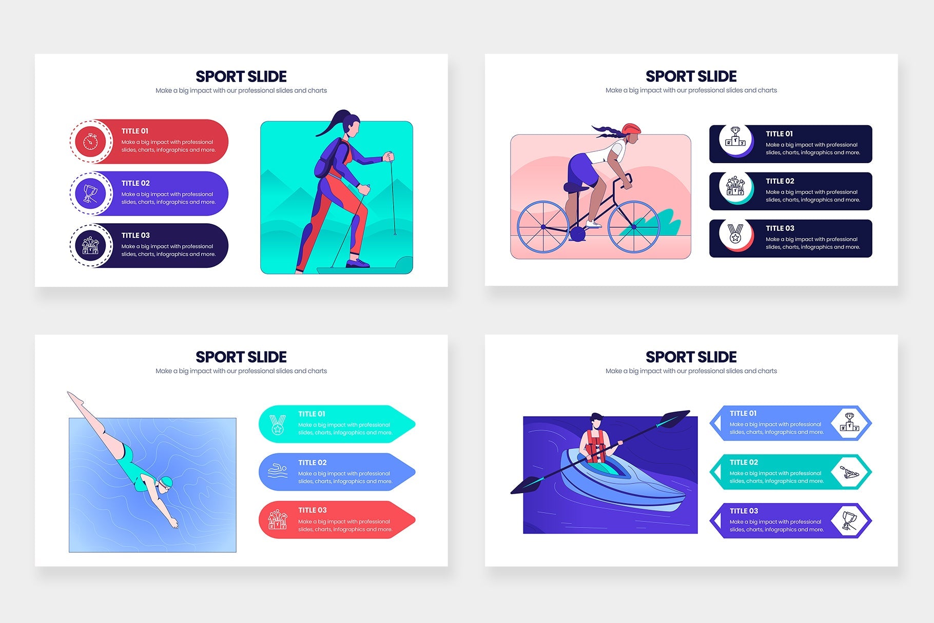 Sport Infographics for PowerPoint, Keynote, Illustrator, and Google Slides Infographic templates