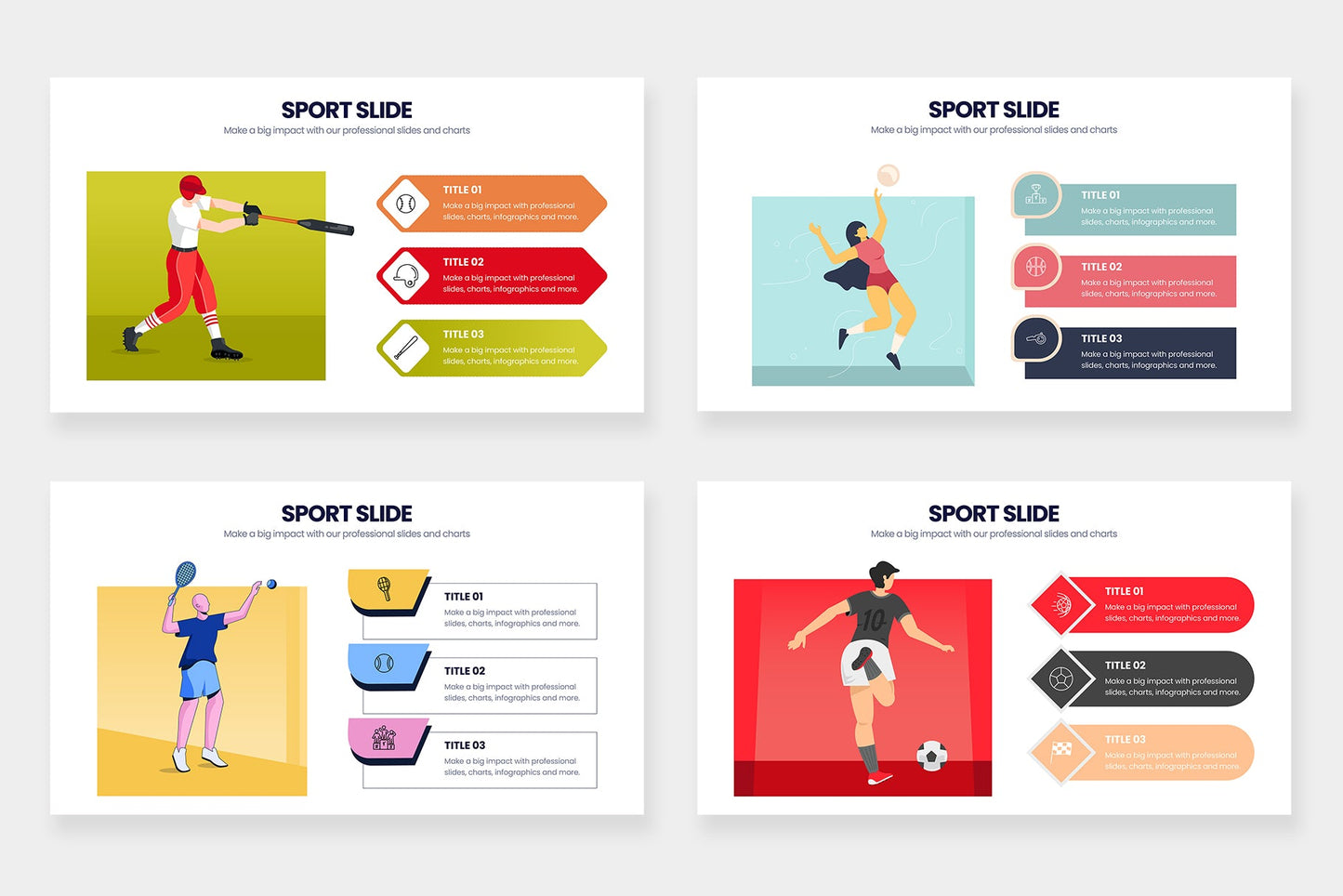 Sport Infographics for PowerPoint, Keynote, Illustrator, and Google Slides Infographic templates