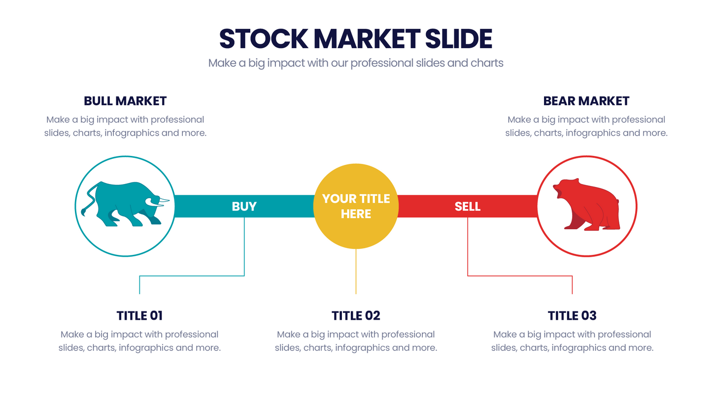 Stock Market Infographic Templates PowerPoint slides