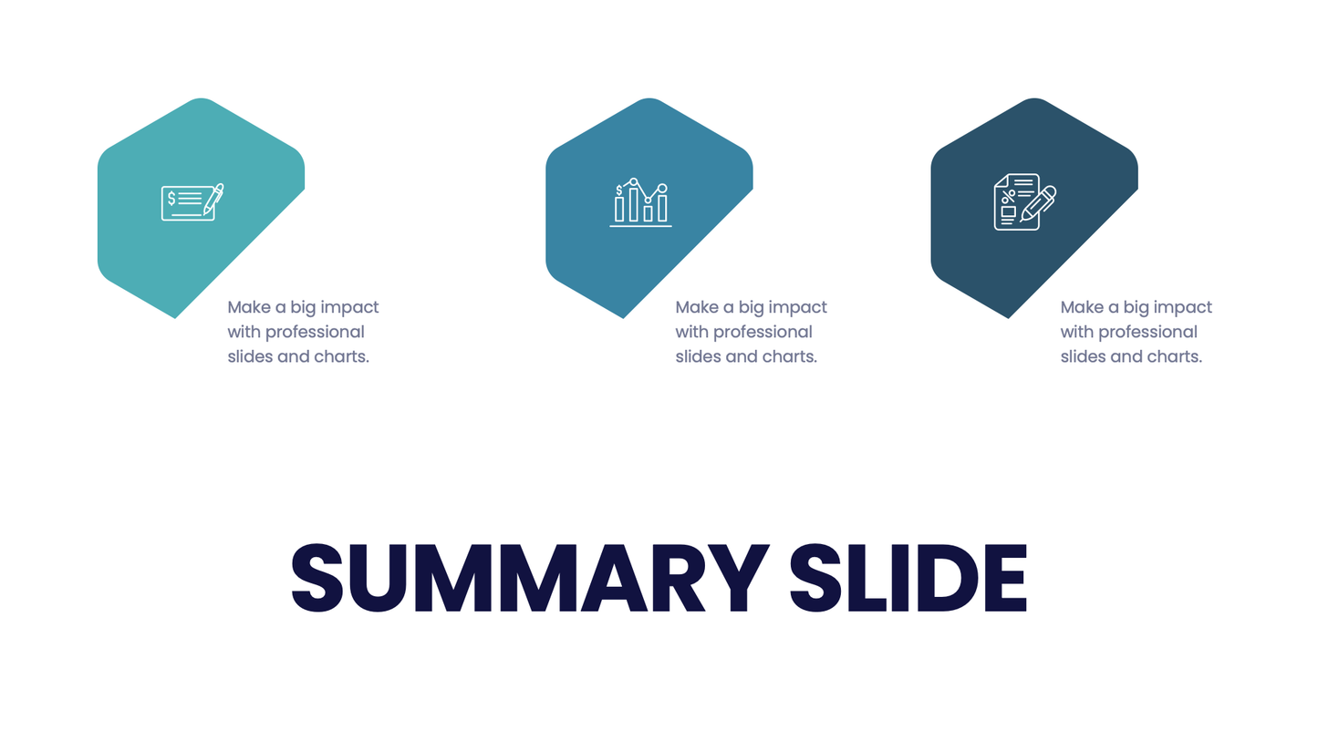 Summary Infographic templates