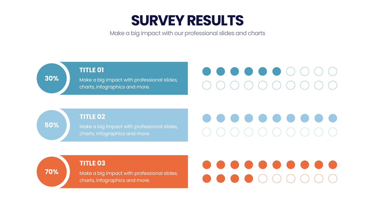 Survey Results Infographic templates