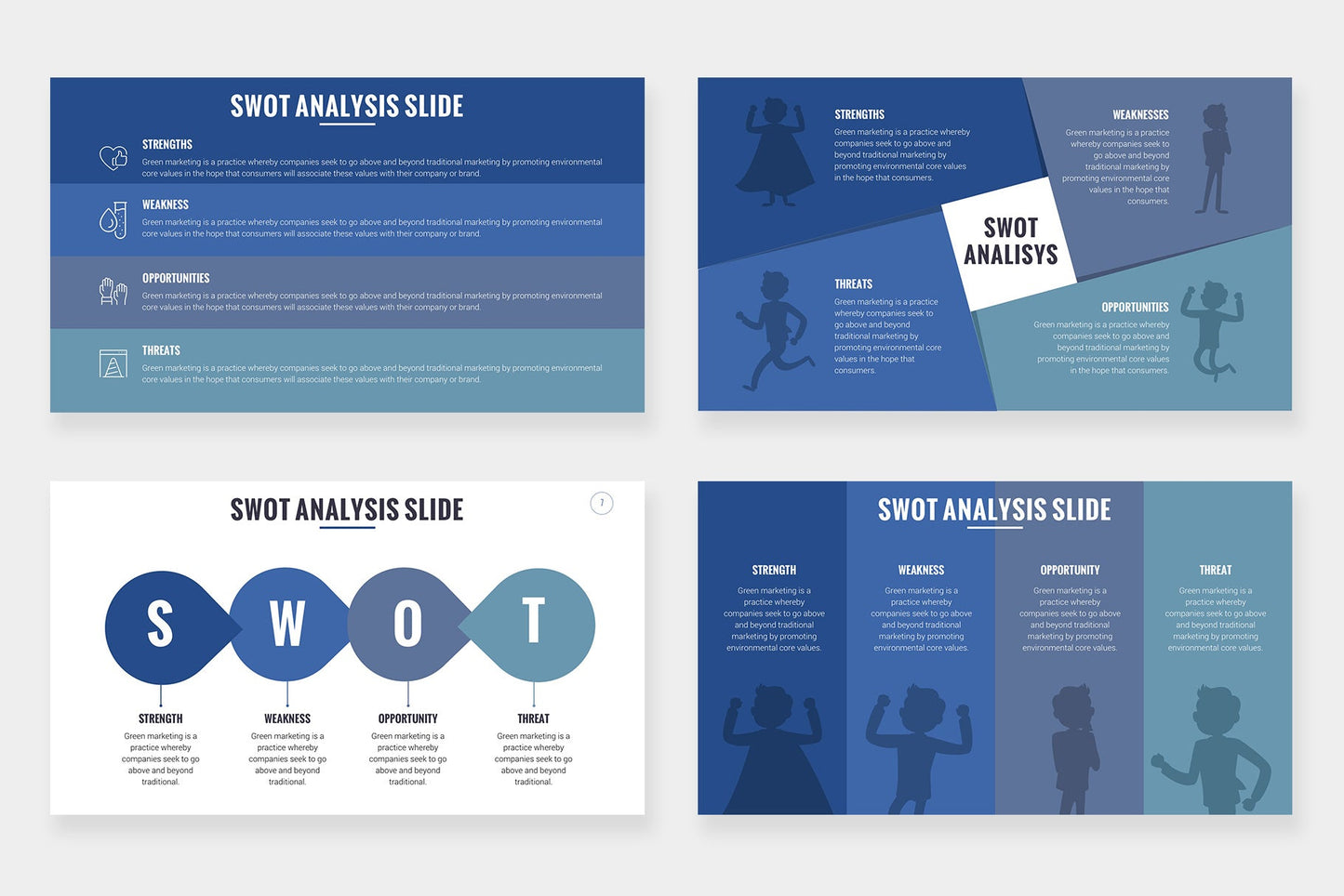 SWOT Infographic Templates PowerPoint slides