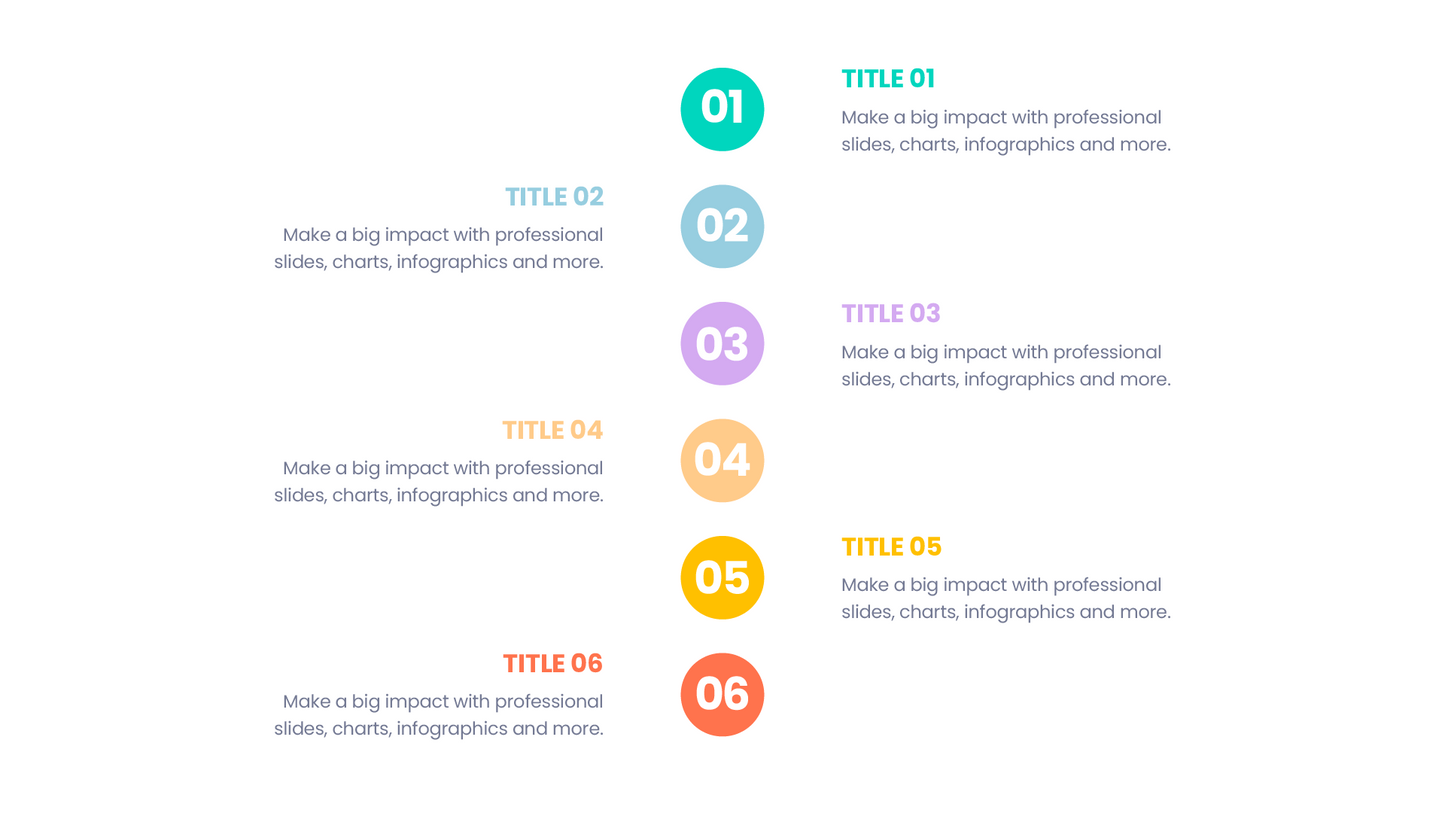 Table of Content Infographic templates