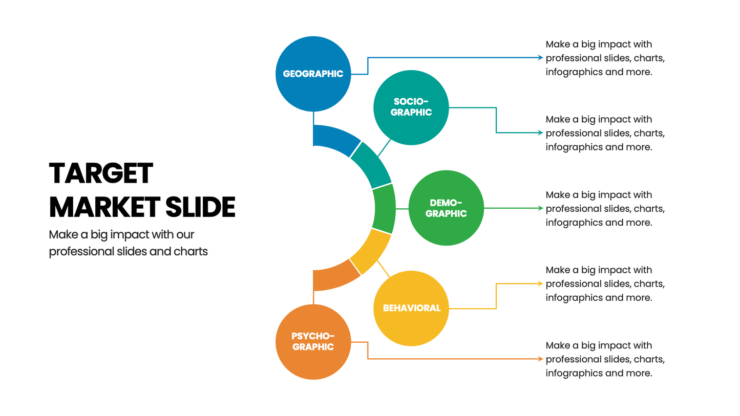 Target Market Infographic templates