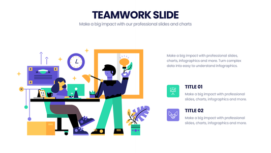Teamwork Infographic templates