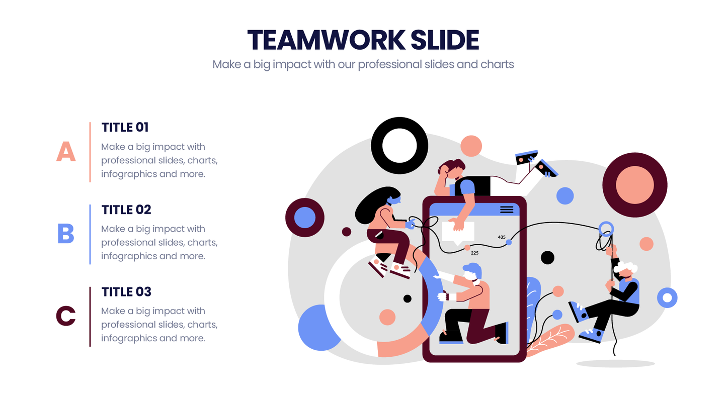 Teamwork Infographic templates