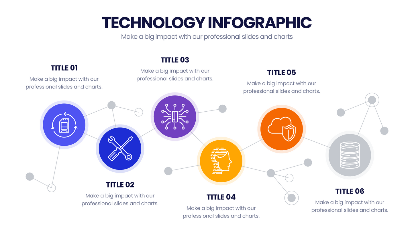 Technology Infographic templates