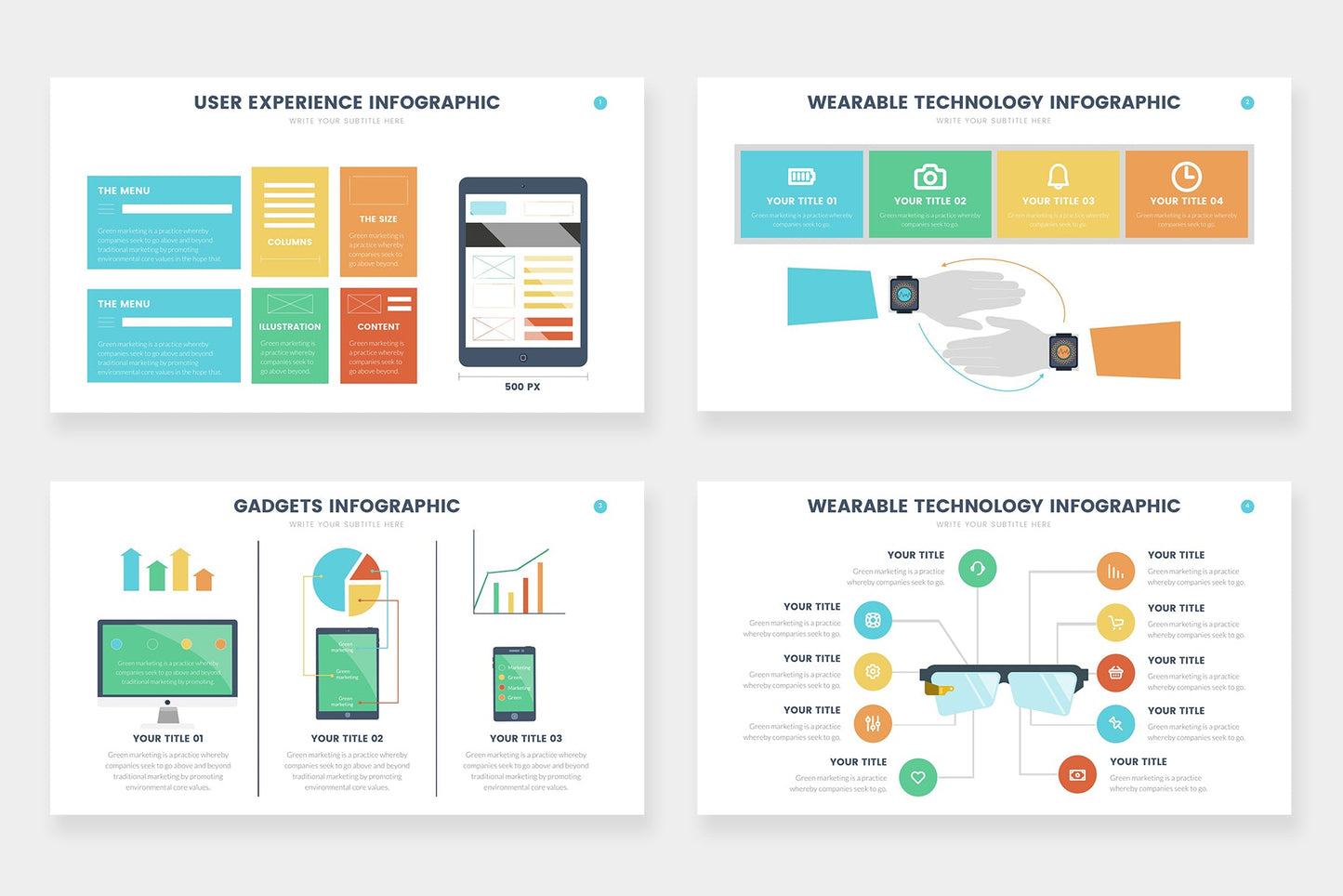 Technology Infographic templates