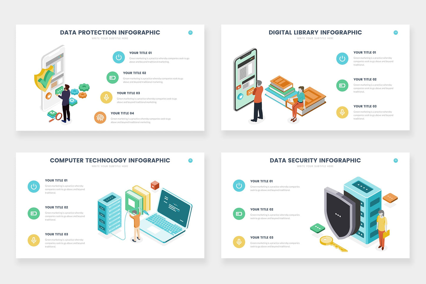 Technology Infographic templates