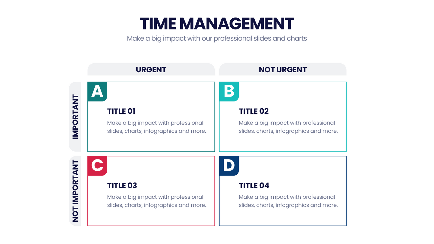 Time Management Infographic templates