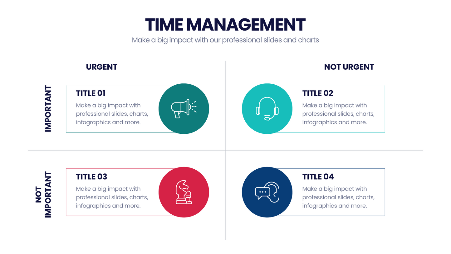 Time Management Infographic templates