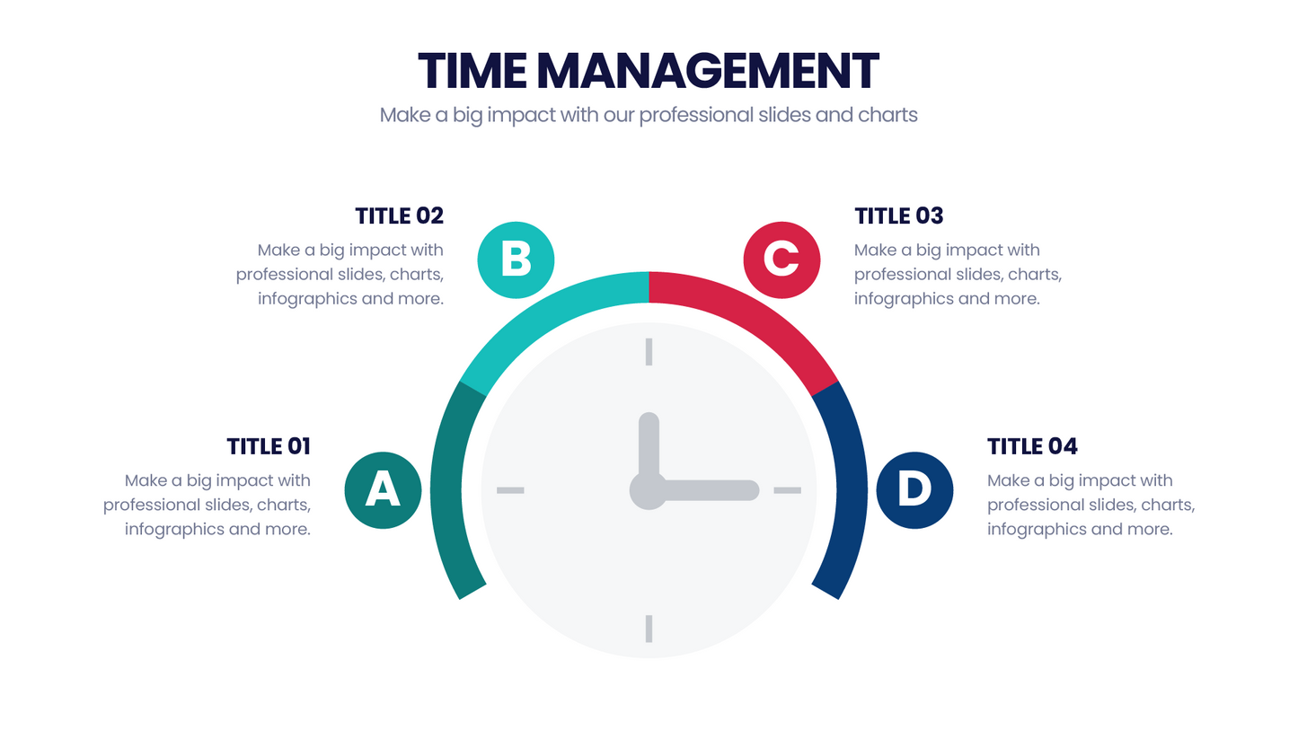 Time Management Infographic templates