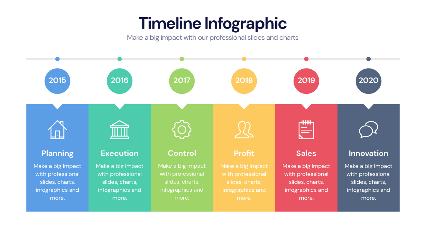 Timeline Infographic templates