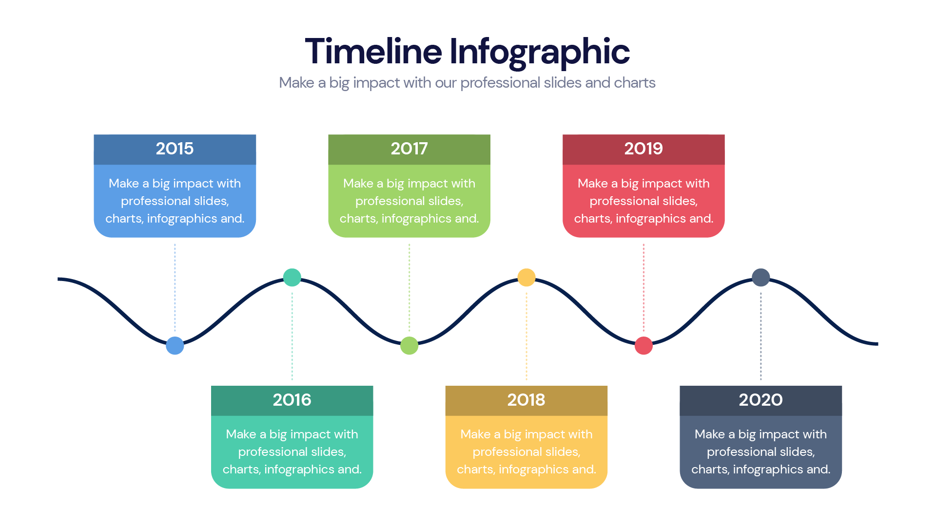Timeline Infographic templates