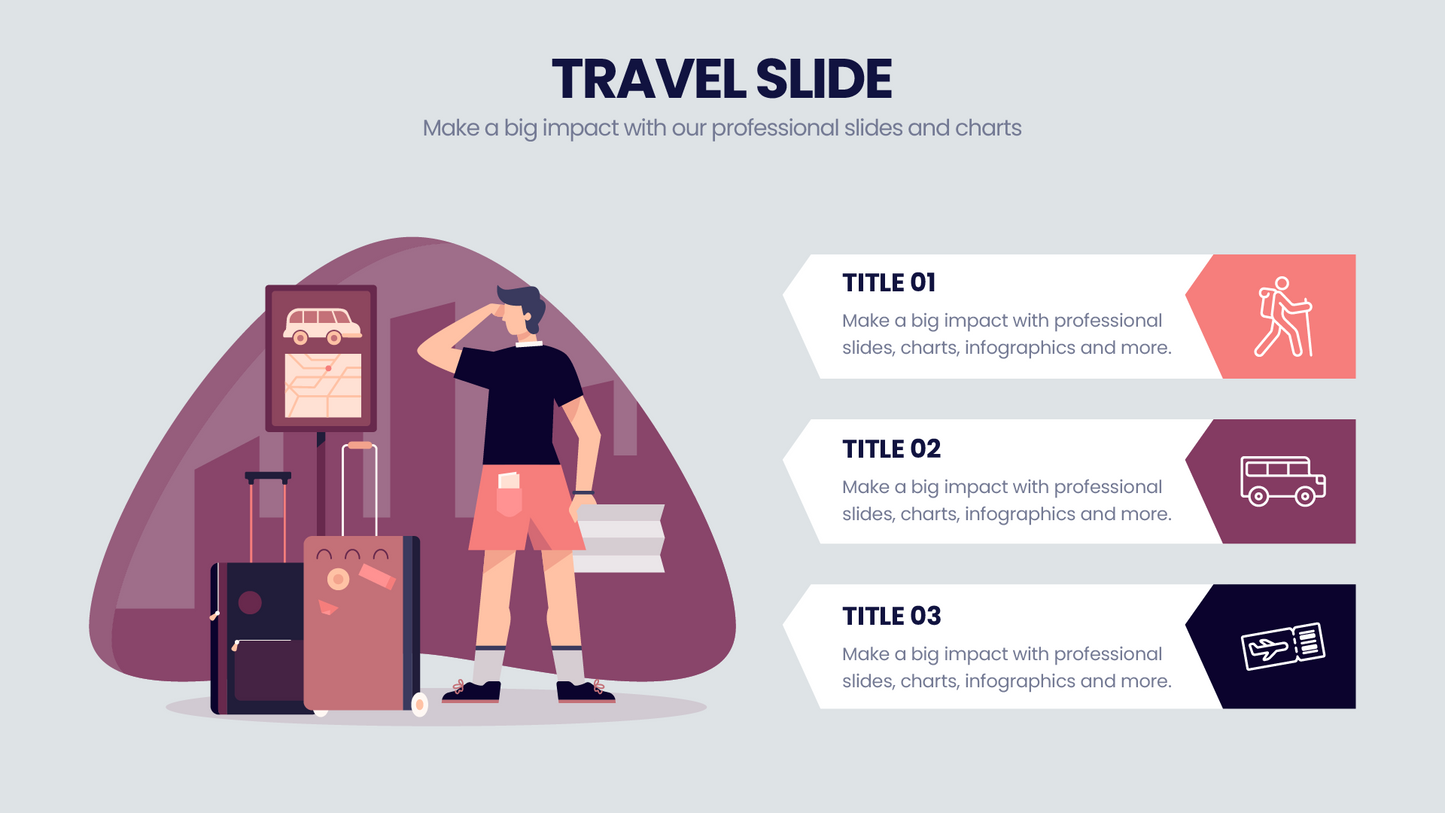 Travel Infographic templates