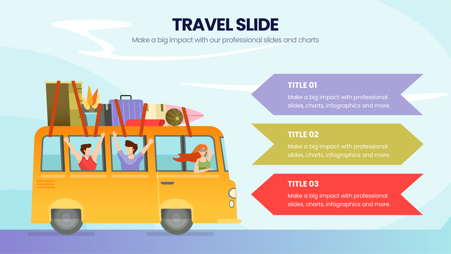 Travel Infographic templates