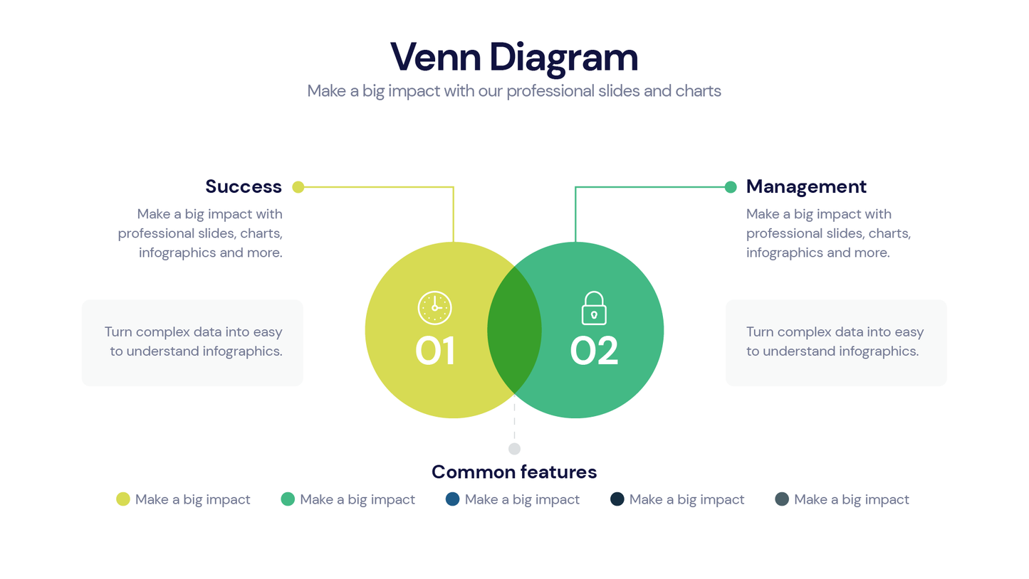 Venn Diagram Infographic templates