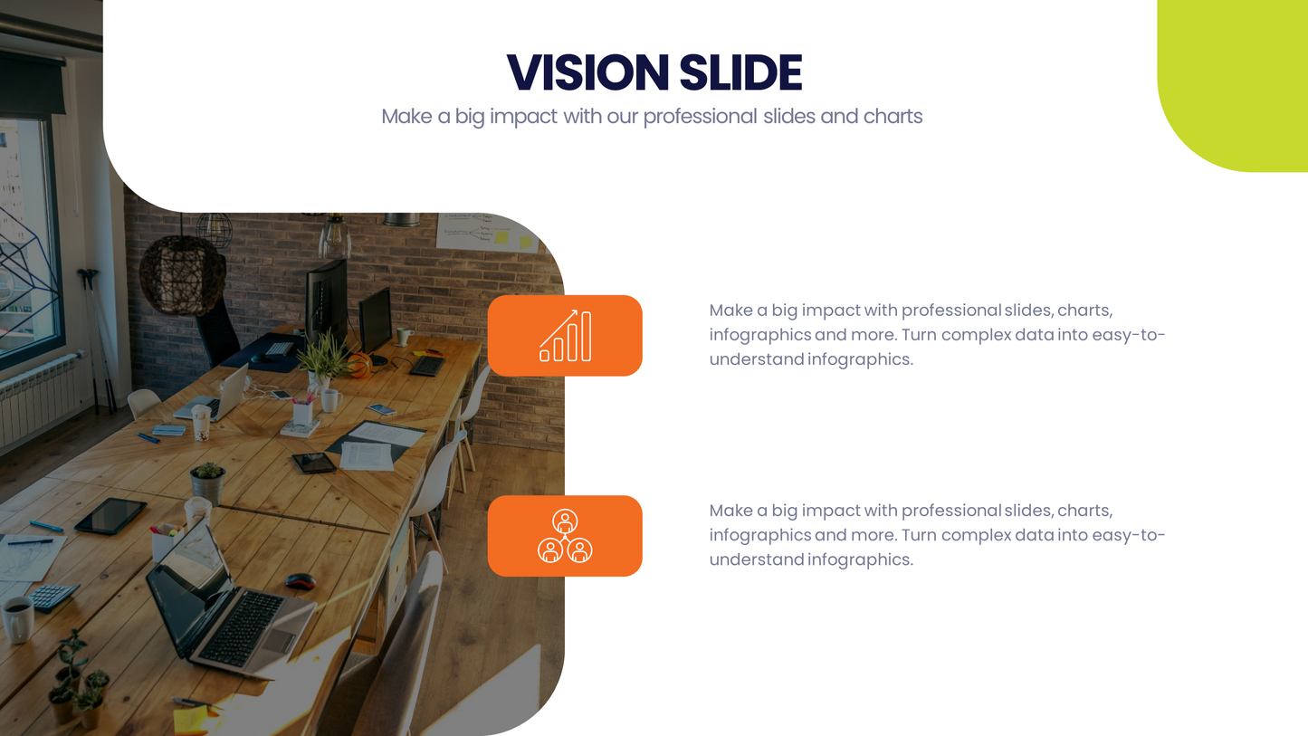 Vision Infographic templates